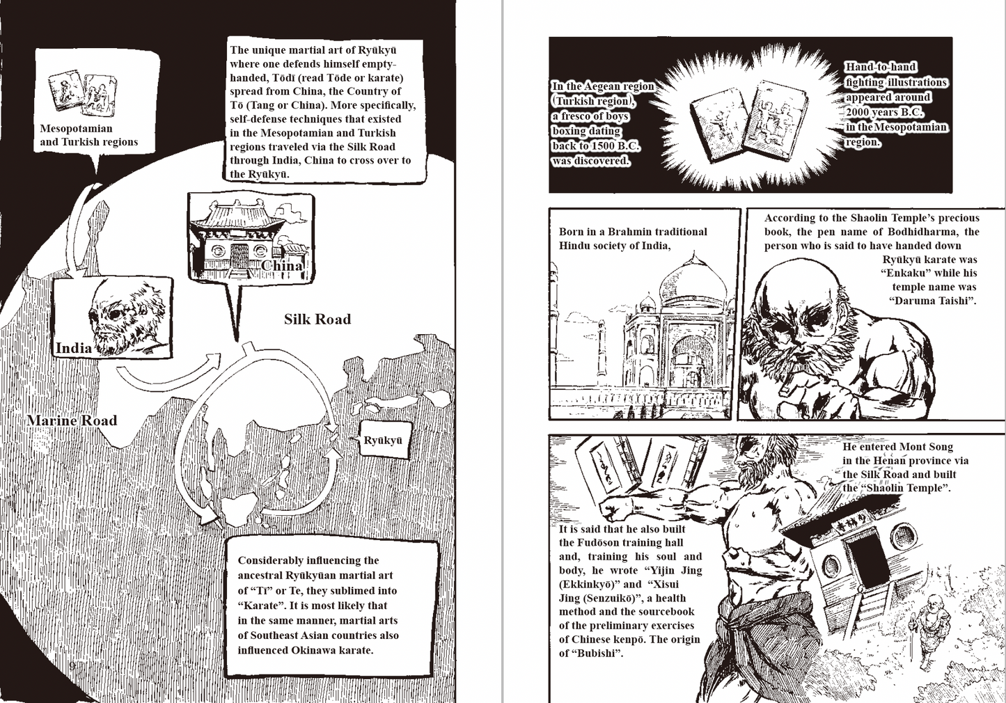 The 7 samurai of Okinawa Karate | Limited Edition