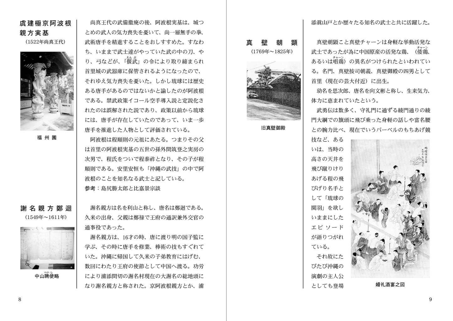 沖縄空手列伝百人と空手史跡ガイド