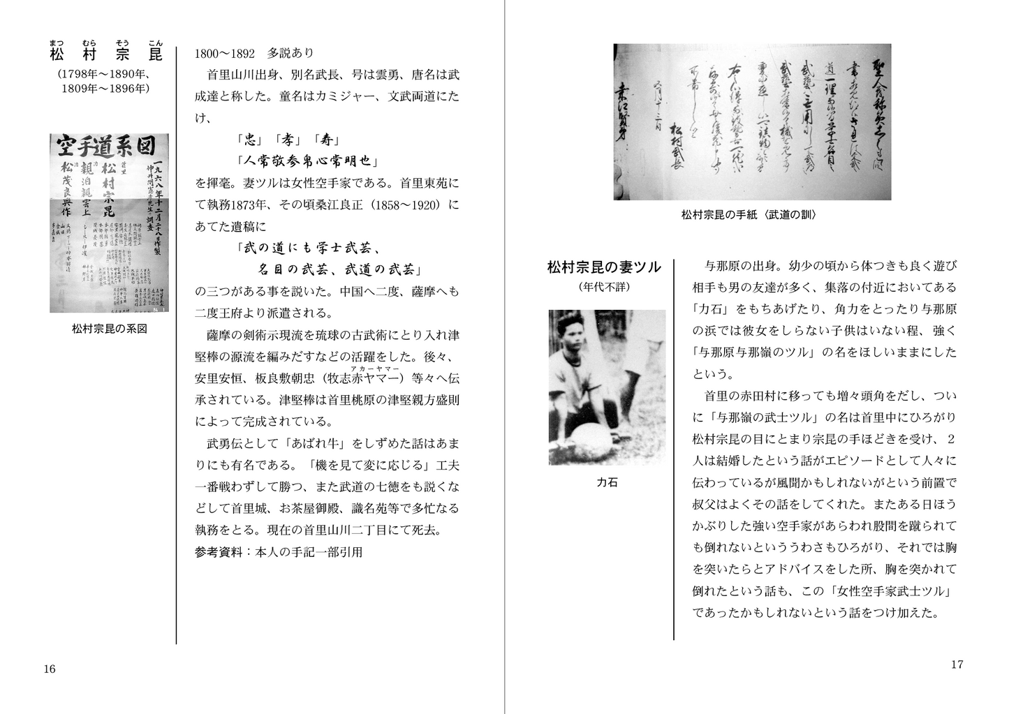 沖縄空手列伝百人と空手史跡ガイド